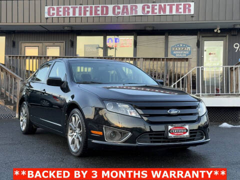 2010 Ford Fusion for sale at CERTIFIED CAR CENTER in Fairfax VA