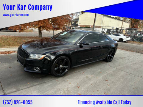 2011 Audi A5 for sale at Your Kar Company in Norfolk VA