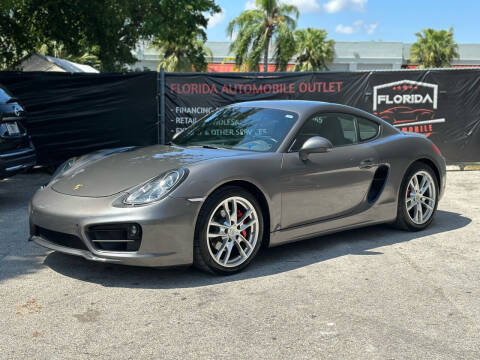 2016 Porsche Cayman for sale at Florida Automobile Outlet in Miami FL
