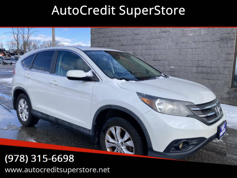 2012 Honda CR-V for sale at AutoCredit SuperStore in Lowell MA