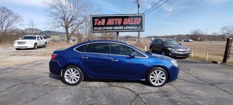 2014 Buick Verano for sale at T & G Auto Sales in Florence AL
