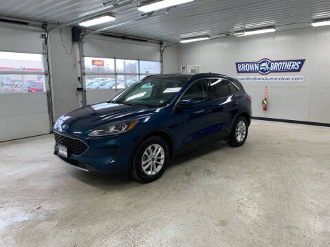2020 Ford Escape for sale at Brown Brothers Automotive Sales And Service LLC in Hudson Falls NY