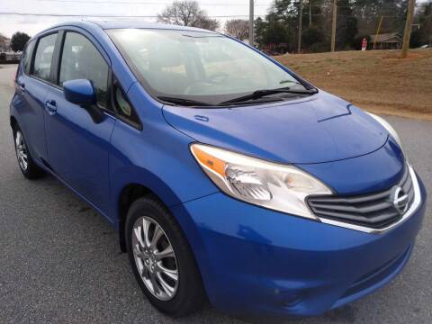 2016 Nissan Versa Note for sale at Happy Days Auto Sales in Piedmont SC