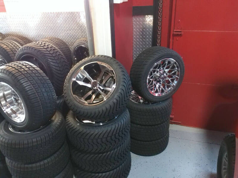 205/30/12 Lo Pro 12" Mag Wheel for sale at Area 31 Golf Carts - Wheels in Acme PA