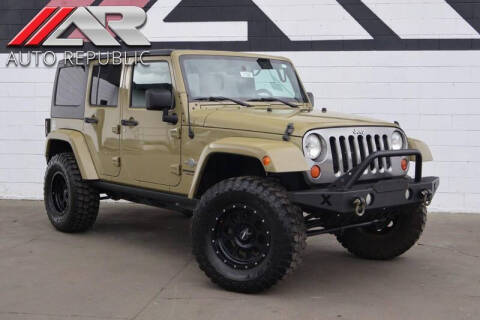 2013 Jeep Wrangler Unlimited for sale at Auto Republic Fullerton in Fullerton CA