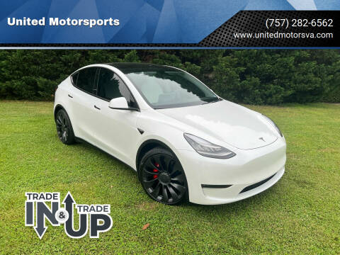 2020 Tesla Model Y for sale at United Motorsports in Virginia Beach VA