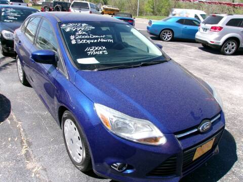 2012 Ford Focus for sale at River City Auto Sales in Cottage Hills IL