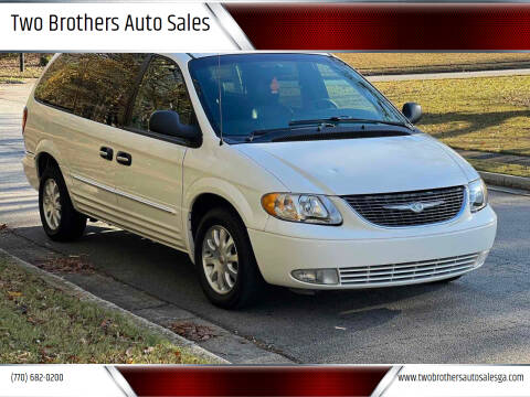 2002 Chrysler Town and Country for sale at Two Brothers Auto Sales in Loganville GA