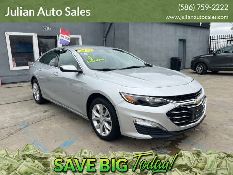 2020 Chevrolet Malibu for sale at Julian Auto Sales in Warren MI