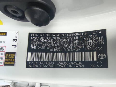 2015 Toyota Prius Four