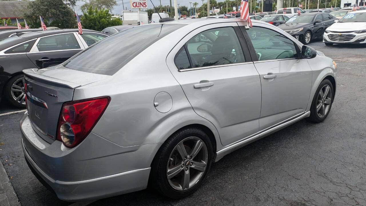 2015 Chevrolet Sonic for sale at Celebrity Auto Sales in Fort Pierce, FL