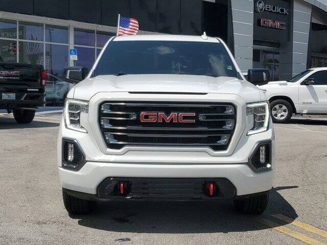 Used 2021 GMC Sierra 1500 AT4 with VIN 3GTP9EEL5MG454735 for sale in Miami, FL