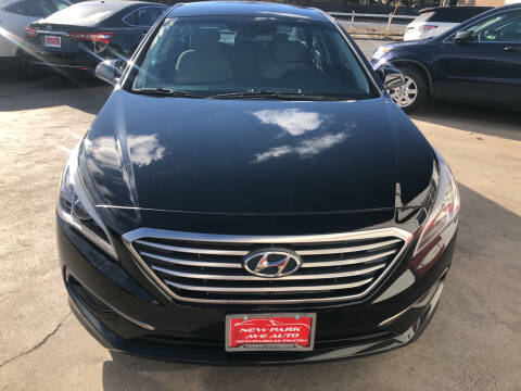 2016 Hyundai Sonata for sale at New Park Avenue Auto Inc in Hartford CT