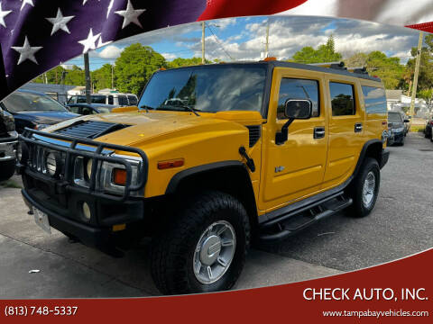 2003 HUMMER H2 for sale at CHECK AUTO, INC. in Tampa FL