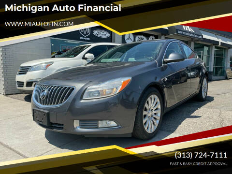 2011 Buick Regal for sale at Michigan Auto Financial in Dearborn MI