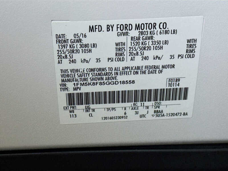 2016 Ford Explorer Limited
