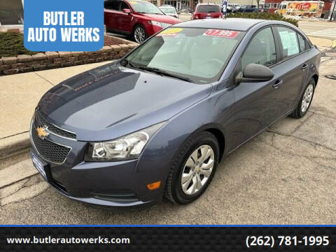 2014 Chevrolet Cruze for sale at BUTLER AUTO WERKS in Butler WI
