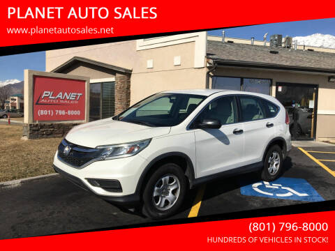 2016 Honda CR-V for sale at PLANET AUTO SALES in Lindon UT