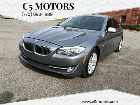 2012 BMW 5 Series for sale at C5 Motors in Marietta GA
