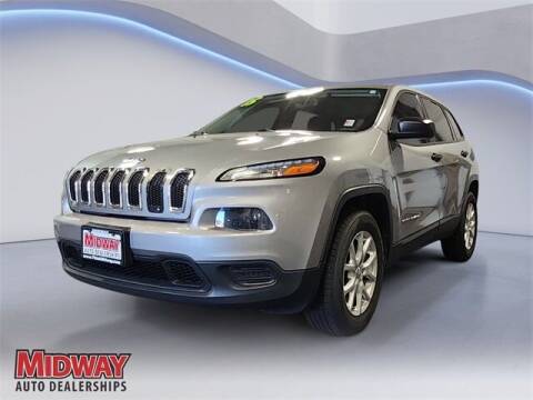 2015 Jeep Cherokee for sale at Midway Auto Outlet in Kearney NE