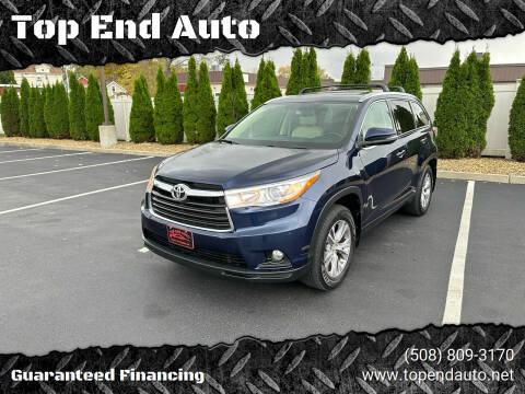 2015 Toyota Highlander for sale at Top End Auto in North Attleboro MA