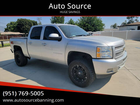 2011 Chevrolet Silverado 1500 for sale at Auto Source in Banning CA