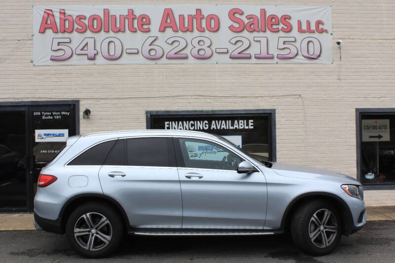2016 Mercedes-Benz GLC for sale at Absolute Auto Sales in Fredericksburg VA