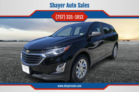 2020 Chevrolet Equinox for sale at Shayer Auto Sales in Cape Charles VA