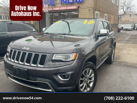 2015 Jeep Grand Cherokee for sale at Drive Now Autohaus Inc. in Cicero IL