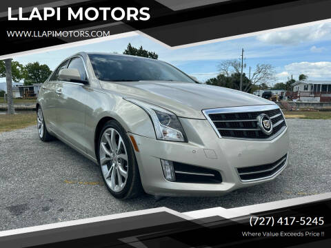 2013 Cadillac ATS for sale at LLAPI MOTORS in Hudson FL