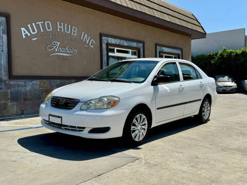 2006 Toyota Corolla for sale at Auto Hub, Inc. in Anaheim CA