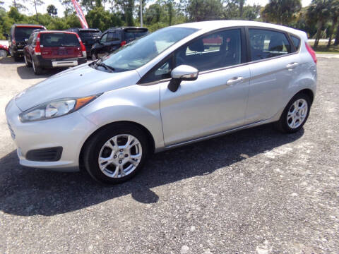 2015 Ford Fiesta for sale at M & M AUTO BROKERS INC in Okeechobee FL
