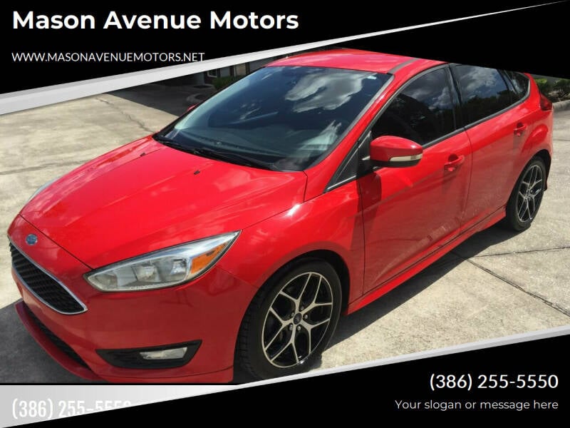 2015 Ford Focus for sale at Mason Avenue Motors in Holly Hill FL