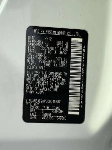 2012 Nissan Quest
