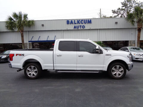 2018 Ford F-150 for sale at BALKCUM AUTO INC in Wilmington NC