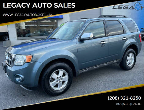 2010 Ford Escape for sale at LEGACY AUTO SALES in Boise ID