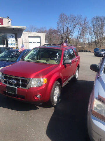 2008 Ford Escape for sale at Off Lease Auto Sales, Inc. in Hopedale MA