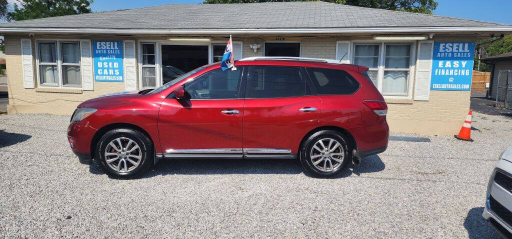 2015 Nissan Pathfinder for sale at ESELL AUTO SALES in Cahokia, IL