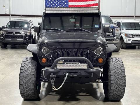 2012 Jeep Wrangler Unlimited for sale at Texas Motor Sport in Houston TX