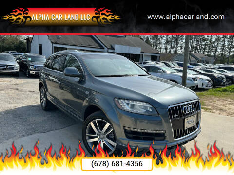 2014 Audi Q7 for sale at Alpha Car Land LLC in Snellville GA