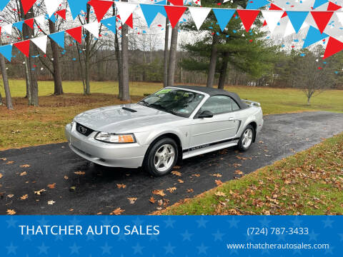 2002 Ford Mustang for sale at THATCHER AUTO SALES in Export PA