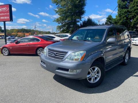 2006 Lexus GX 470 for sale at Metro Motors NC in Indian Trail NC