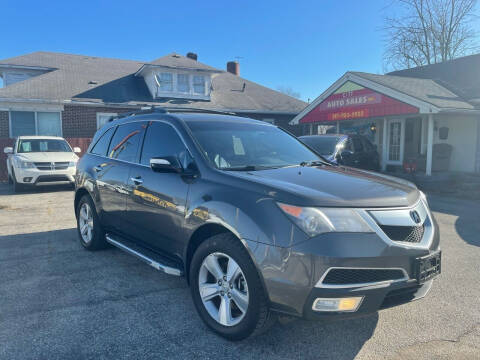 2011 Acura MDX for sale at City Auto Sales in Indianapolis IN