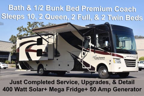 2019 Coachmen RV MIRADA 35BH for sale at A Buyers Choice in Jurupa Valley CA