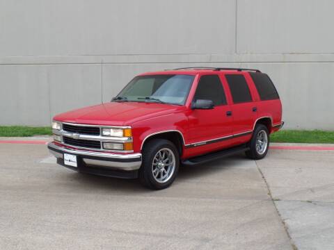 1999 Chevrolet Tahoe for sale at CROWN AUTOPLEX in Arlington TX