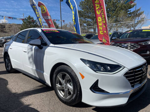 2021 Hyundai Sonata for sale at Duke City Auto LLC in Gallup NM