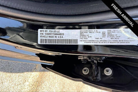 2022 RAM 1500