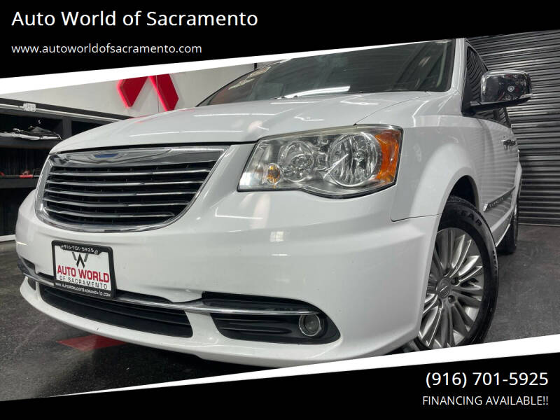2015 Chrysler Town and Country for sale at Auto World of Sacramento - Elder Creek location in Sacramento CA