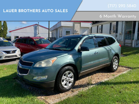 2009 Chevrolet Traverse for sale at LAUER BROTHERS AUTO SALES in Dover PA