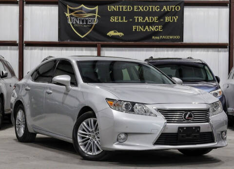 2013 Lexus ES 350 for sale at United Exotic Auto in Houston TX